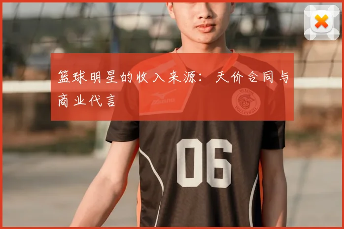 篮球明星的收入来源：天价合同与商业代言