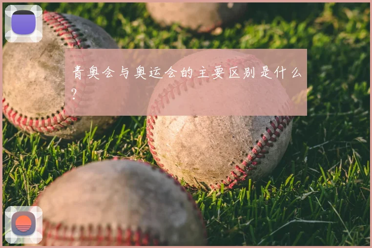 青奥会与奥运会的主要区别是什么？